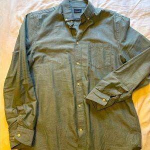 🚨2 for $12🚨Men's Green/Teal Button-Up Shirt